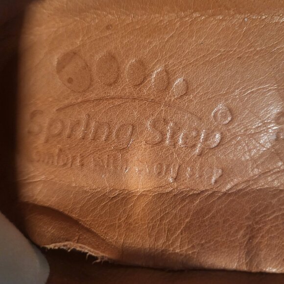 Spring Step genuine leather, womens slip ons,NWOT - Picture 7 of 8